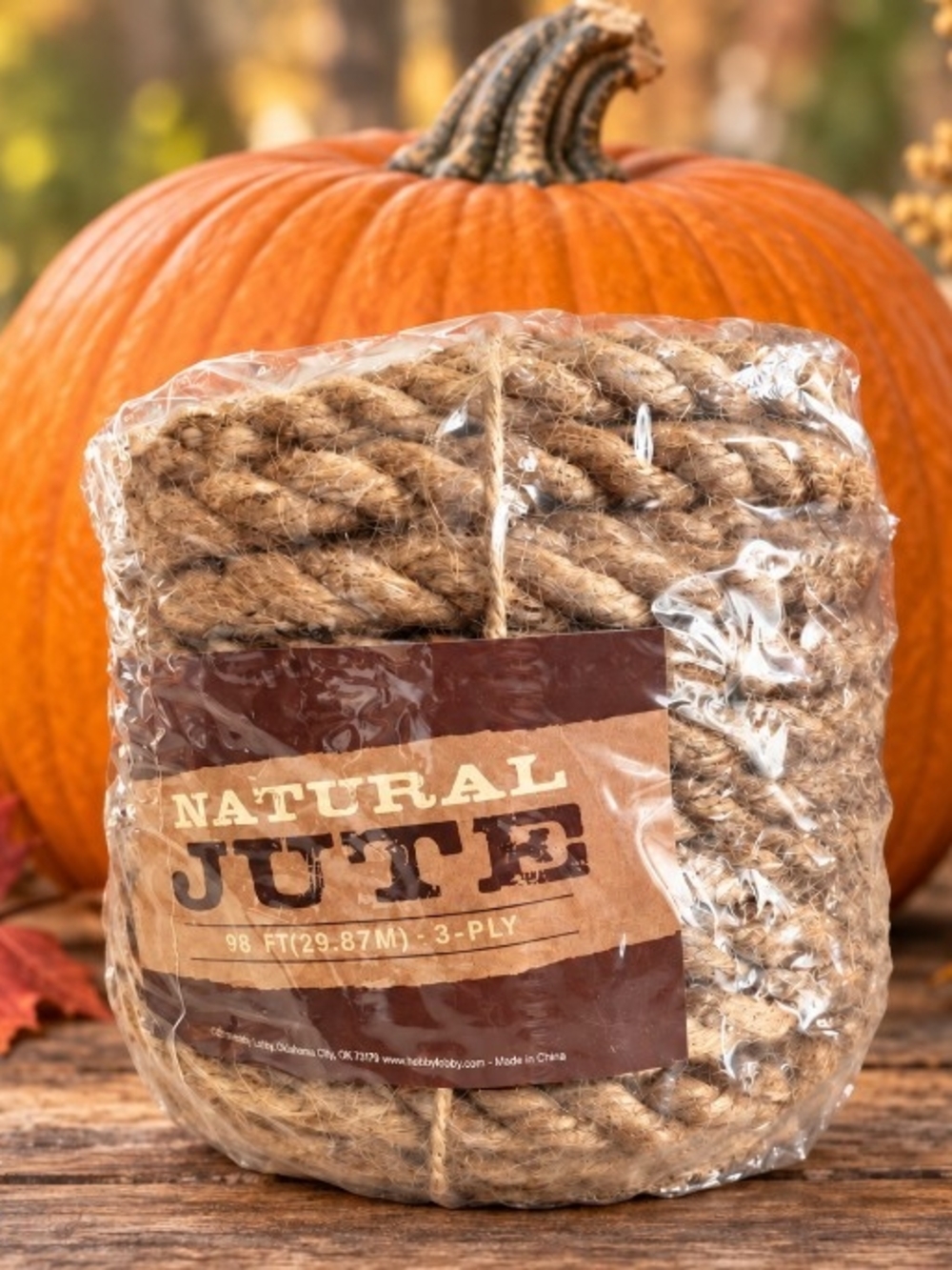 Natural Jute Rope Bundle - Rustic Tan